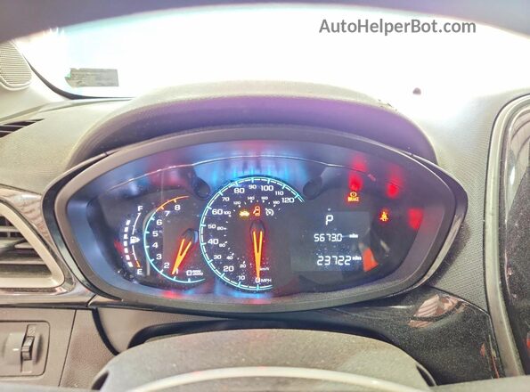 KL8CD6SA9NC010017 2022 CHEVROLET SPARK Blue Widok zestawu wskaźników