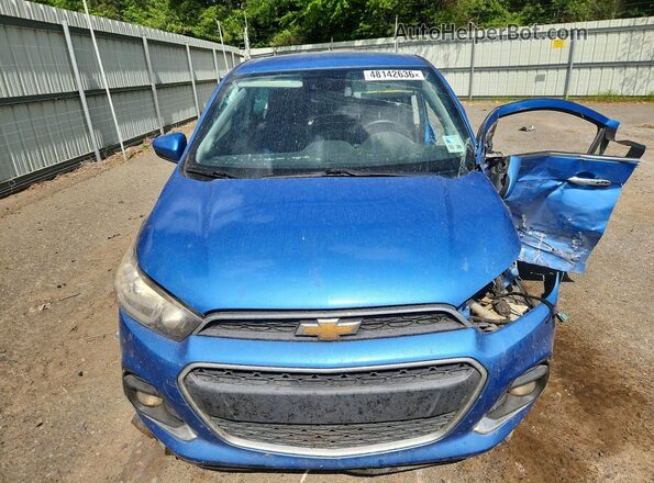 KL8CF6SA4JC428487 2018 CHEVROLET SPARK Синий Вид спереди