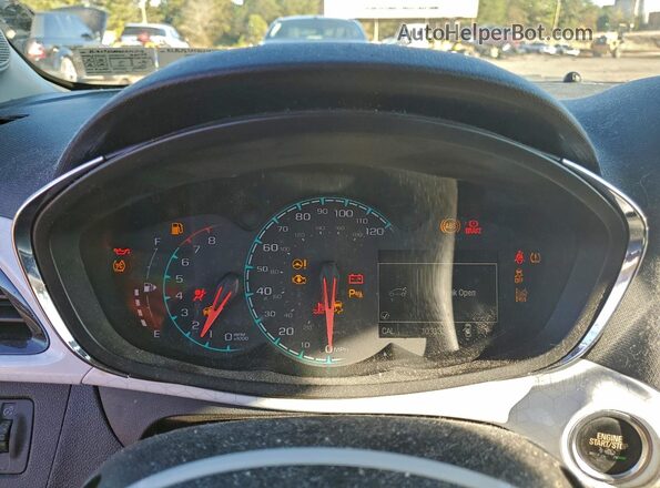 KL8CF6SA6GC614248 2016 CHEVROLET SPARK Blue Вид щитка приладів