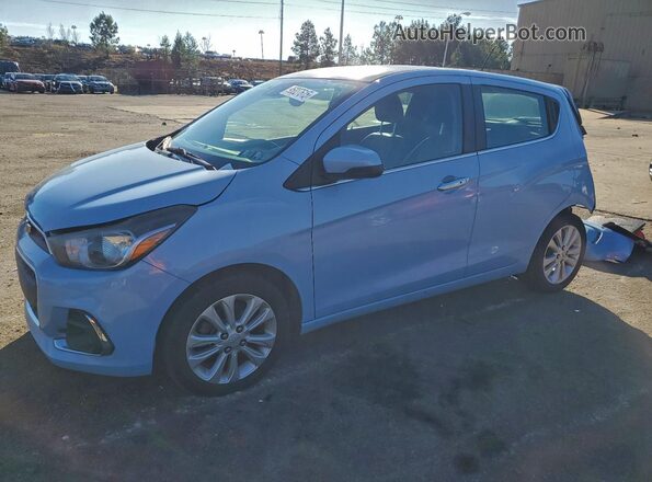 KL8CF6SA6GC614248 2016 CHEVROLET SPARK Blue Передня ліва чверть