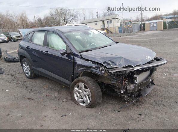 KM8HACAB4TU354873 2026 HYUNDAI KONA Blue Передня права чверть