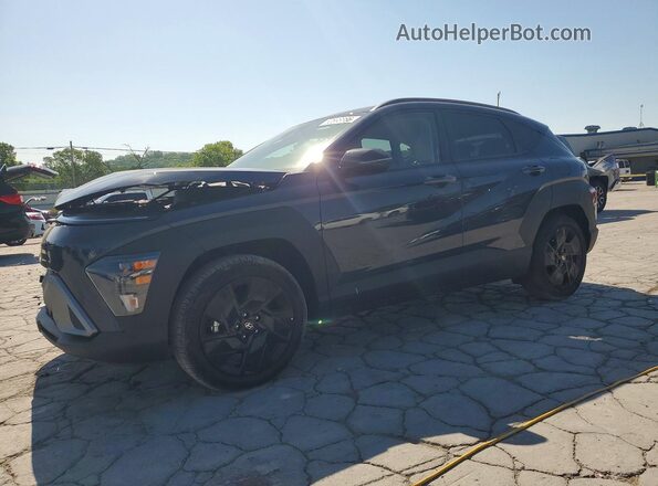 KM8HF3ABXTU369251 2026 HYUNDAI KONA Синий Передняя левая четверть