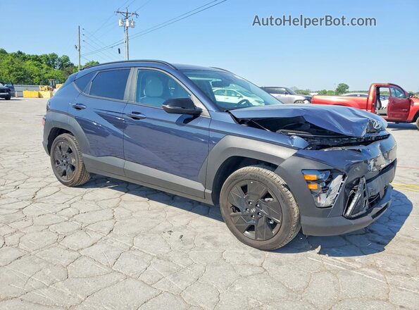 KM8HF3ABXTU369251 2026 HYUNDAI KONA Синий Передняя правая четверть