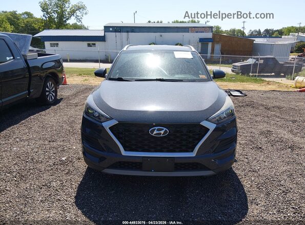 KM8J33AL1LU099622 2020 HYUNDAI TUCSON Blue Rear interior view