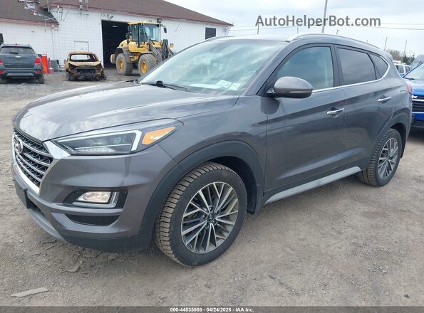 KM8J3CAL1LU101403 2020 HYUNDAI TUCSON Серый Передняя левая четверть