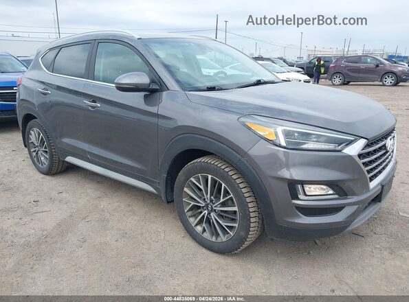 KM8J3CAL1LU101403 2020 HYUNDAI TUCSON Серый Передняя правая четверть