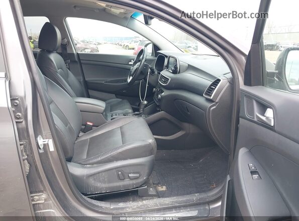 KM8J3CAL1LU101403 2020 HYUNDAI TUCSON Серый Вид салона спереди