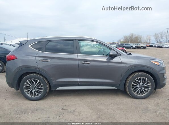 KM8J3CAL1LU101403 2020 HYUNDAI TUCSON Серый Вид задней части салона