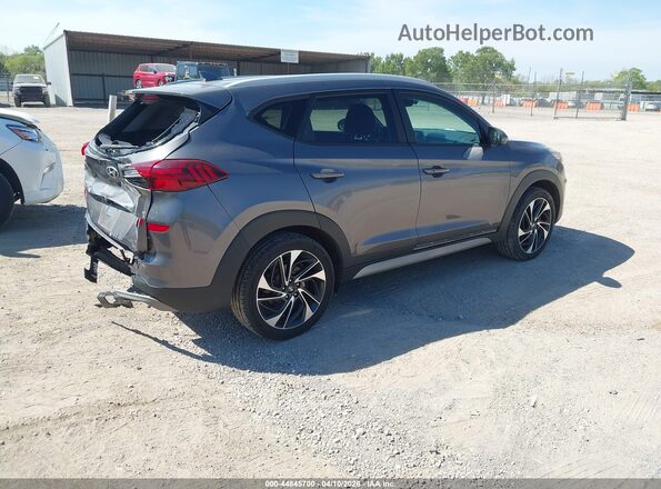 KM8J3CAL1LU124504 2020 HYUNDAI TUCSON Gray Trasero derecho