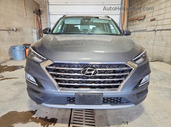 KM8J3CAL2KU074663 2019 HYUNDAI TUCSON Серый Вид спереди