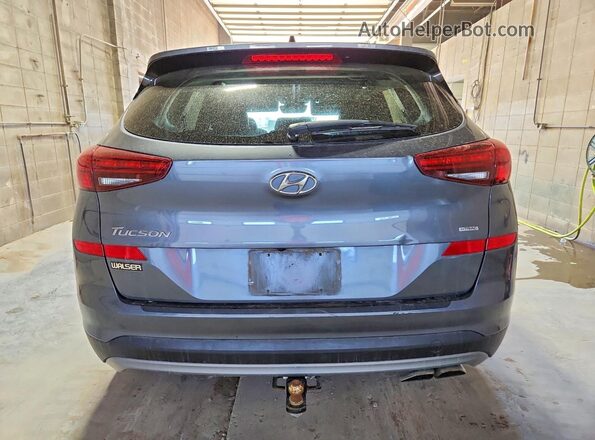 KM8J3CAL2KU074663 2019 HYUNDAI TUCSON Серый Вид сзади