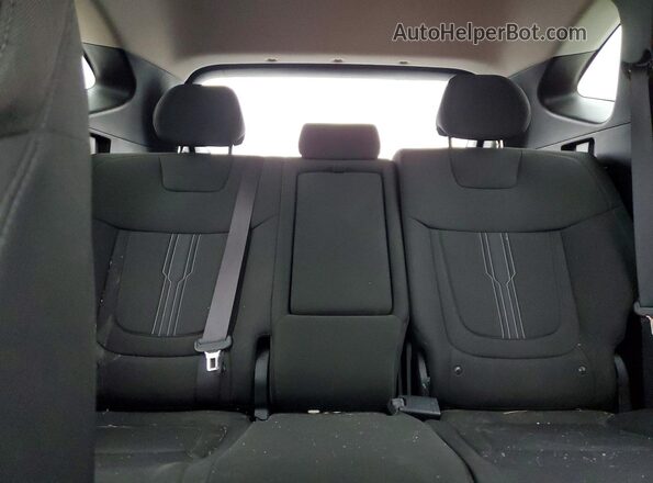 KM8JBCAE9NU071591 2022 HYUNDAI TUCSON Black Вид задніх сидінь