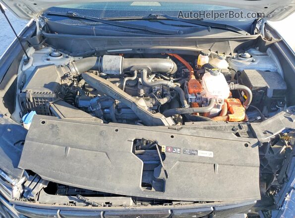 KM8JFCA16NU074952 2022 HYUNDAI TUCSON Silver Vista del compartimento del motor