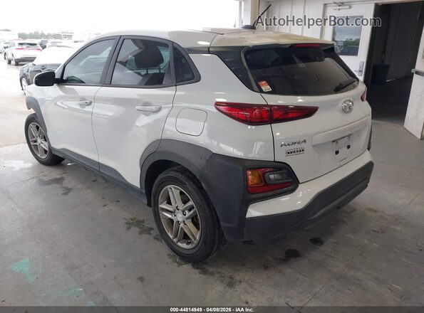 KM8K12AA7LU443652 2020 HYUNDAI KONA Белый Задняя левая четверть