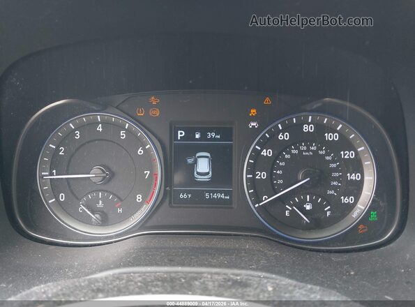 KM8K2CAA2LU533522 2020 HYUNDAI KONA Белый Вид задних сидений