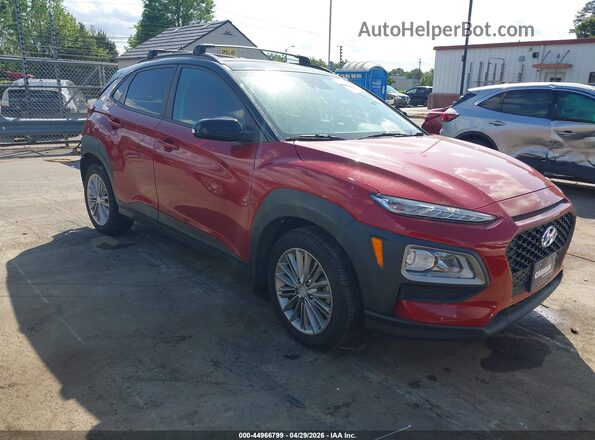 KM8K2CAA6LU596722 2020 HYUNDAI KONA Красный Передняя правая четверть
