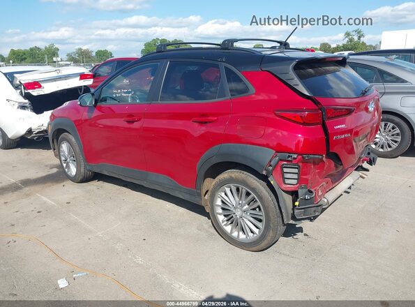 KM8K2CAA6LU596722 2020 HYUNDAI KONA Красный Задняя левая четверть