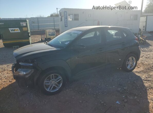 KM8K2CAB3PU013540 2023 HYUNDAI KONA Black წინა მარცხენა ხედი სამი მეოთხედიდან
