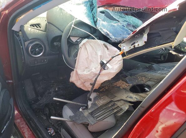 KM8K2CAB7PU041485 2023 HYUNDAI KONA Красный Вид панели приборов