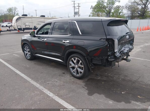 KM8R34HE4MU272941 2021 HYUNDAI PALISADE Черный Задняя левая четверть