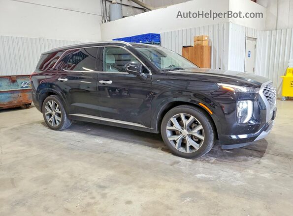 KM8R54HEXMU212902 2021 HYUNDAI PALISADE Black Przód prawy