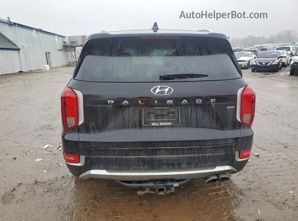 KM8R5DHE2LU072472 2020 HYUNDAI PALISADE Черный Вид сзади