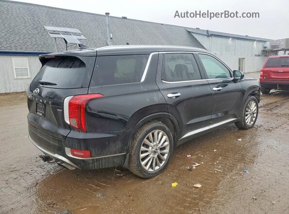 KM8R5DHE2LU072472 2020 HYUNDAI PALISADE Черный Задняя правая четверть