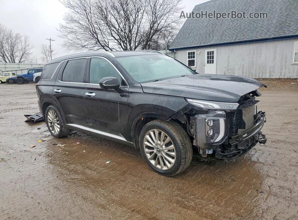 KM8R5DHE2LU072472 2020 HYUNDAI PALISADE Черный Передняя правая четверть