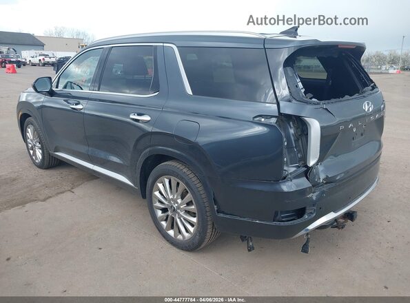 KM8R5DHE8LU165268 2020 HYUNDAI PALISADE Синий Задняя левая четверть