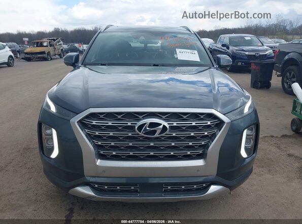 KM8R5DHE8LU165268 2020 HYUNDAI PALISADE Синий Вид сзади