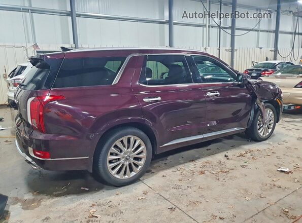 KM8R5DHEXLU071960 2020 HYUNDAI PALISADE Бордовый Задняя правая четверть