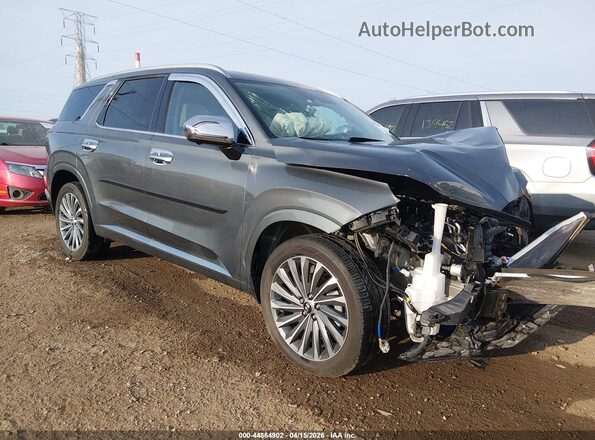 KM8R7DGE5RU761555 2024 HYUNDAI PALISADE Gray Przód prawy