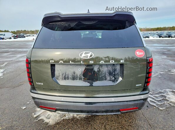 KM8RKESA0TU045114 2026 HYUNDAI PALISADE Green Вид ззаду