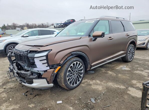 KM8RMES2XTU032132 2026 HYUNDAI PALISADE Brown Передня ліва чверть