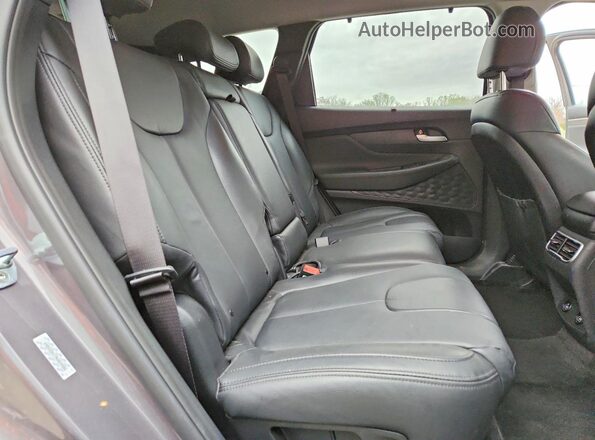 KM8S2DA17NU024986 2022 HYUNDAI SANTA FE HYBRID BLUE Gray Սալոնի հետևի տեսք