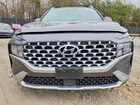2022 Hyundai Santa Fe Hybrid Blue Gray vin: KM8S2DA17NU024986