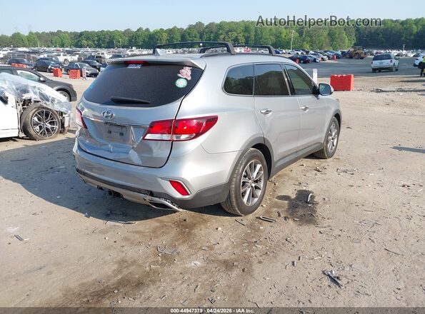 KM8SM4HF4HU166311 2017 HYUNDAI SANTA FE Серый Задняя правая четверть