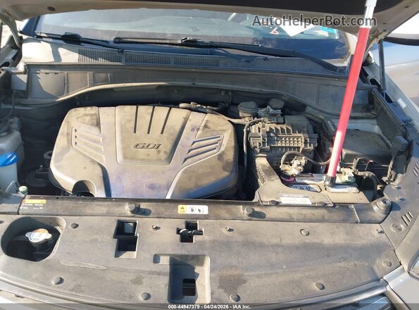 KM8SM4HF4HU166311 2017 HYUNDAI SANTA FE Серый Вид сзади