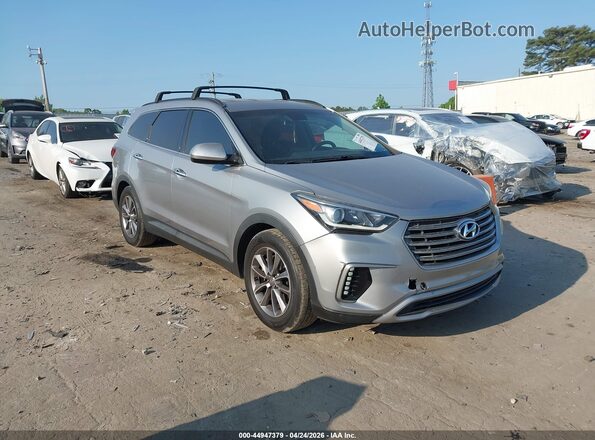 KM8SM4HF4HU166311 2017 HYUNDAI SANTA FE Серый Передняя правая четверть
