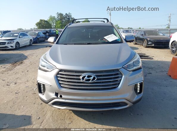 KM8SM4HF4HU166311 2017 HYUNDAI SANTA FE Серый Вид щитка приборов