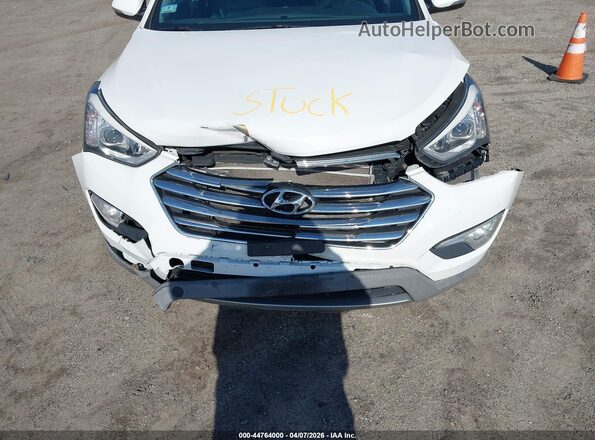 KM8SNDHF0GU136783 2016 HYUNDAI SANTA FE Белый Вид спереди