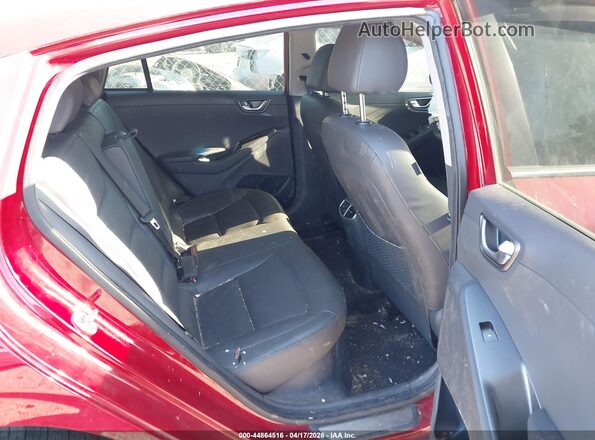 KMHC05LC2LU214027 2020 HYUNDAI IONIQ HYBRID Red Вид наклейки з VIN-кодом