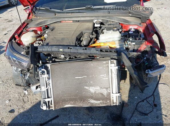 KMHC05LC2LU214027 2020 HYUNDAI IONIQ HYBRID Red Вид ззаду