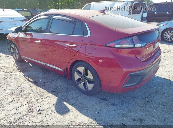 KMHC05LC2LU214027 2020 HYUNDAI IONIQ HYBRID Red Задня ліва чверть