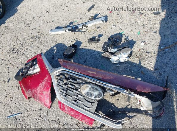 KMHC05LC2LU214027 2020 HYUNDAI IONIQ HYBRID Red Вид щитка приладів