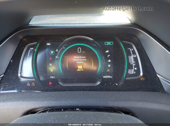 KMHC05LC2LU214027 2020 HYUNDAI IONIQ HYBRID Red Вид задніх сидінь