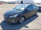 2018 Hyundai Ioniq Hybrid Limited Черный vin: KMHC05LC5JU071958