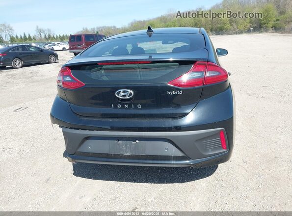 KMHC05LC5JU071958 2018 HYUNDAI IONIQ HYBRID Черный 
