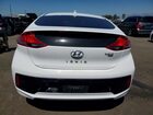 2017 Hyundai Ioniq Hybrid Blue White vin: KMHC65LC0HU049570