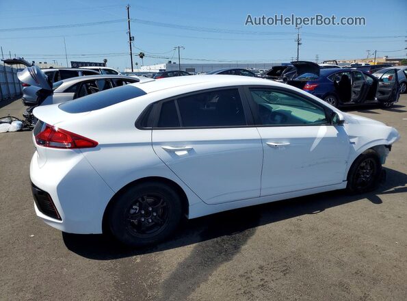 KMHC65LC0HU049570 2017 HYUNDAI IONIQ White Tył prawy